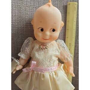 Vintage Jesco Kewpie Cameo's 75th Anniversary Doll Incomplete 11" Tall